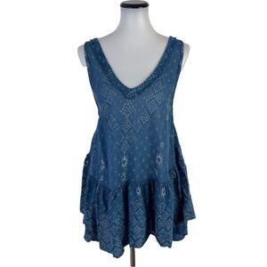 Free People Flowy Tunic Dress Sz XS